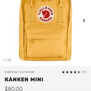Fjallraven Mini Back pack